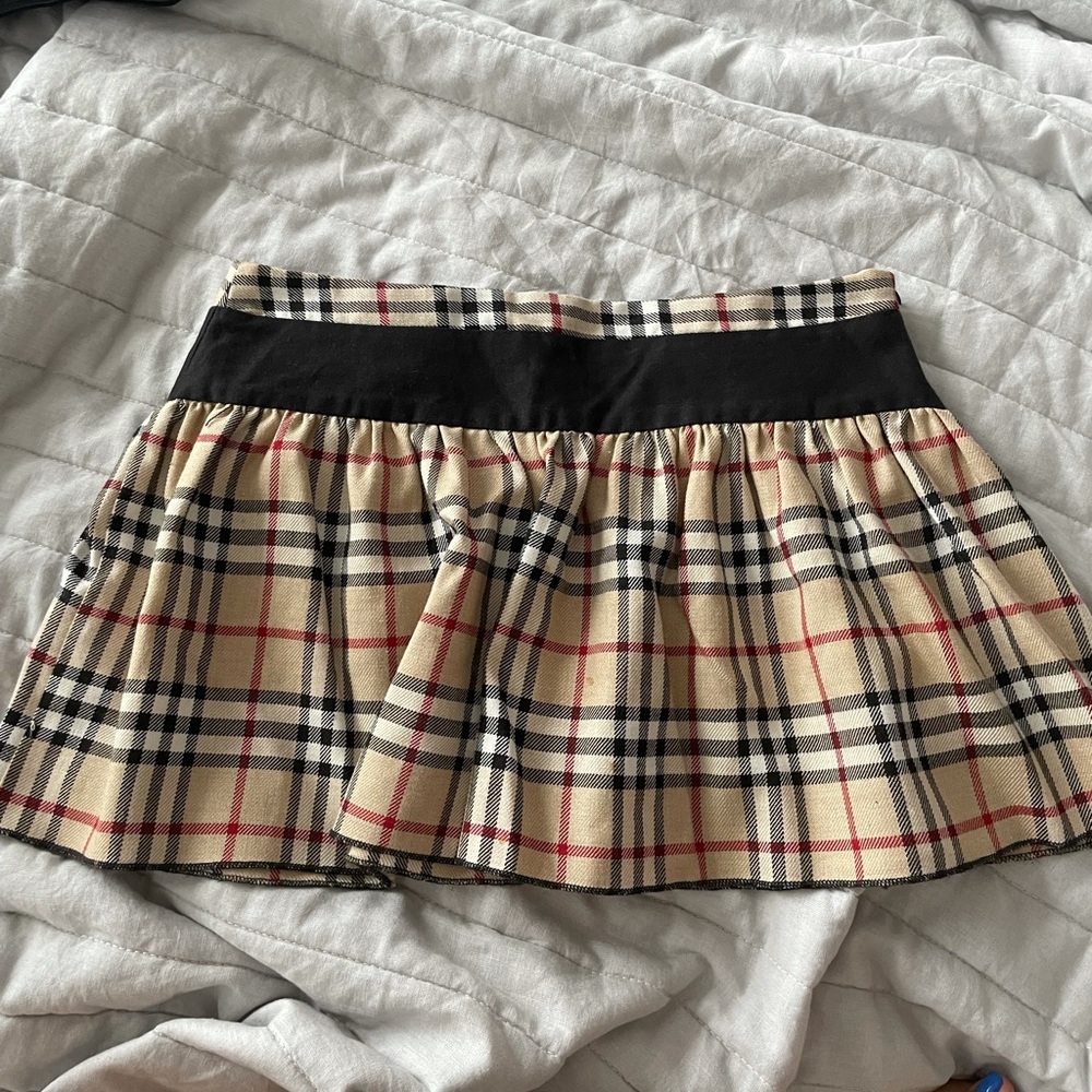 Plaid skirt sz S